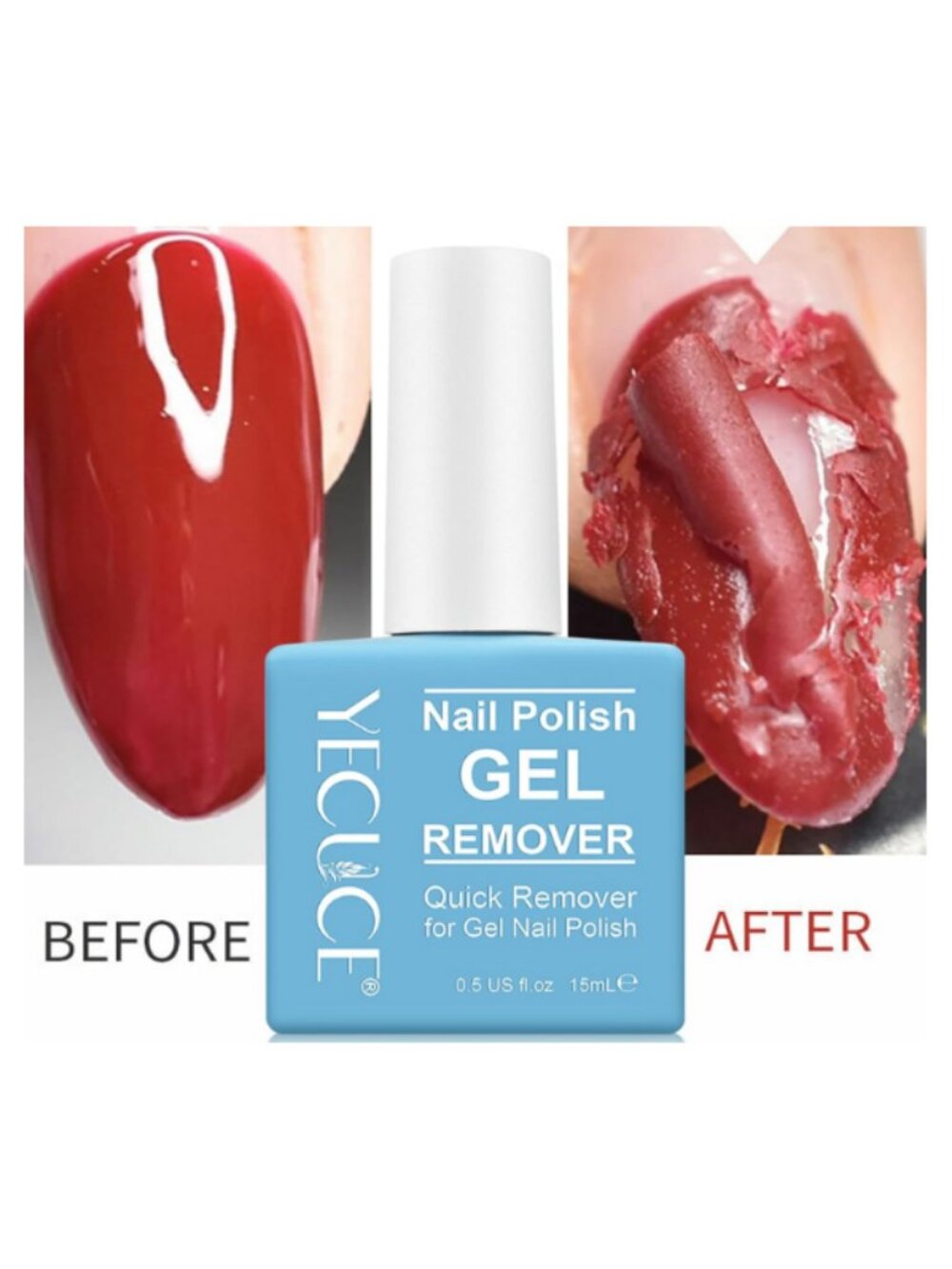 Bundle of 4 Bottles of Gel Nail Polish Remover - Picture 4 of 7
